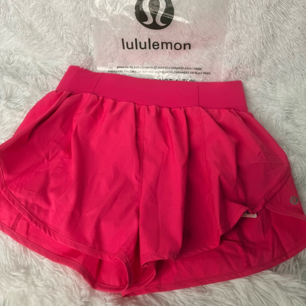 Lululemon Fuchsia Activewear Shorts